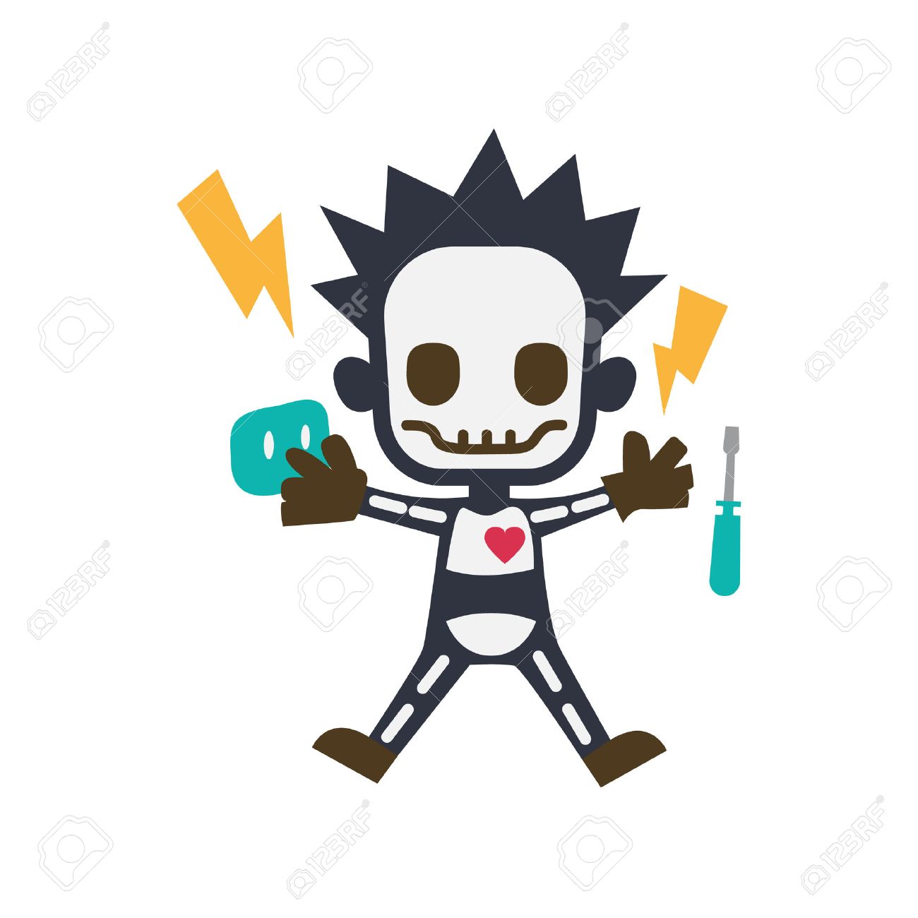 48393524-un-trabajador-se-electrocutado-por-un-rayo-ilustración-vectorial-la-seguridad-primero.jpg