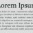 loren ipsum